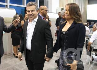 Mauro Mendes e Virgínia Mendes