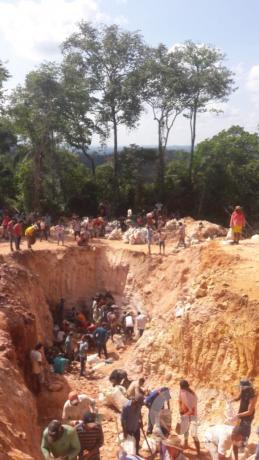 garimpo em aripuanã, ouro
