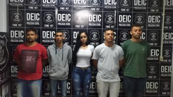 integrantes de fac&ccedil;&atilde;o s&atilde;o presos