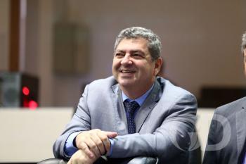 Guilherme Maluf durante sabatina 
