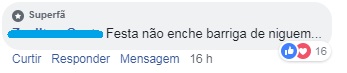 Coment&aacute;rios sobre o cancelamento do Festival