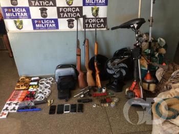 PM prende assaltantes em Rondonópolis