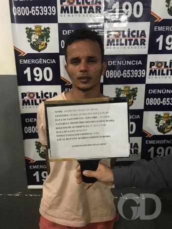 Jhonat&atilde; suspeito de matar o amigo 