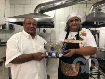 Festeiros de São Benedito nos preparativos