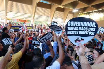 Greve dos Professores / Sintep / Pres Medici / Assembleia