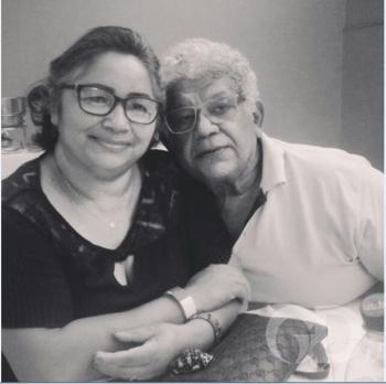 Bolinha e dona Santina