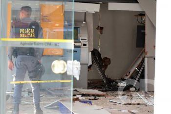 Explos&atilde;o / Banco do brasil / CPA / Agencia CPA / Assalto / Furto