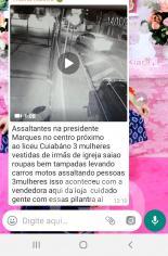 Alerta sobre criminosas 