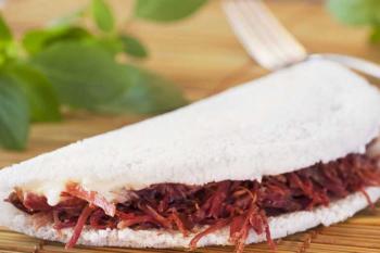 Tapioca de carne seca