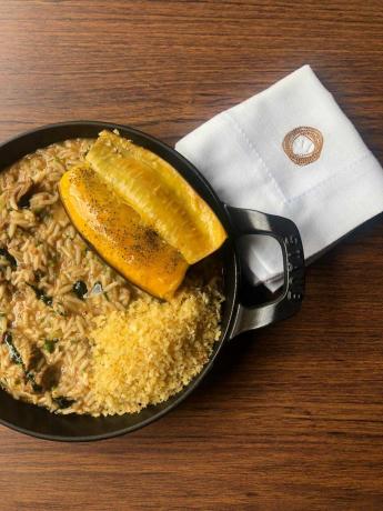 Arroz cremoso de maria isabel