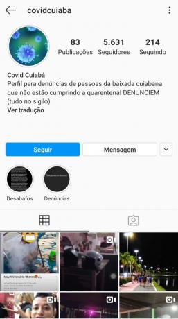 Perfil Covid Cuiabá