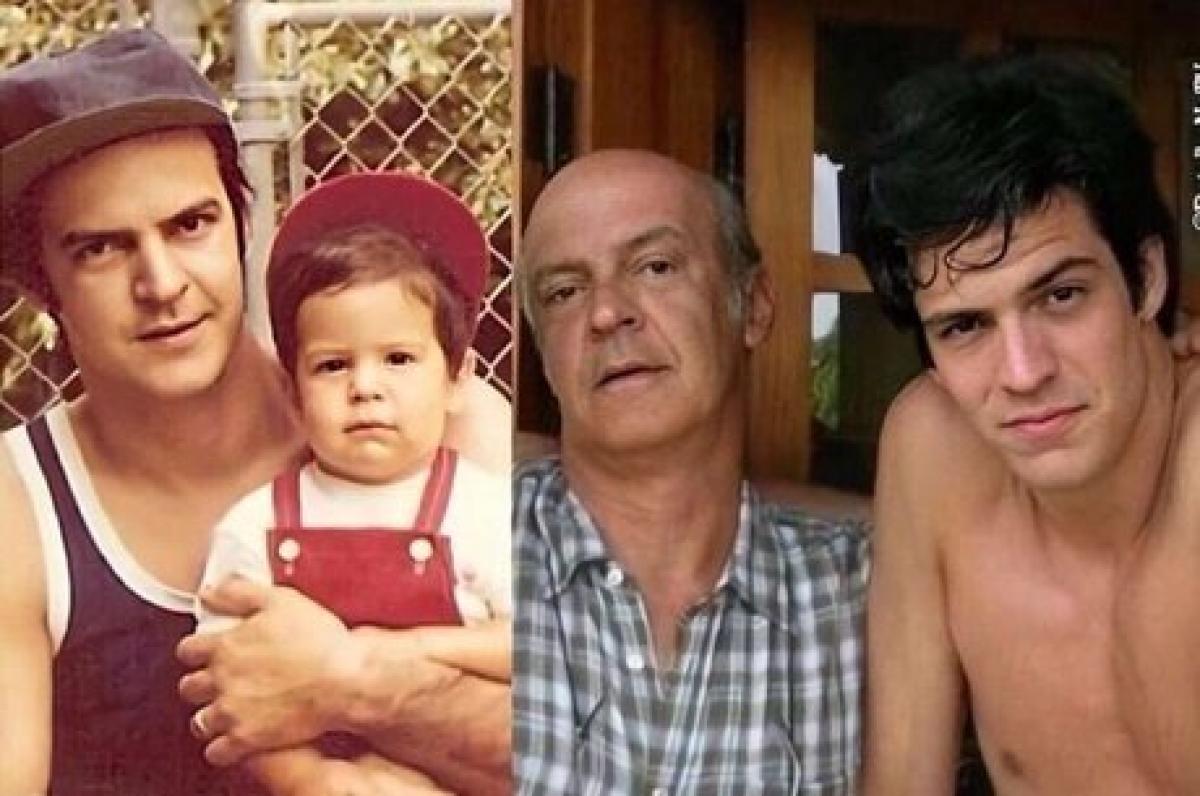 Semelhança entre Mateus Solano e o pai impressiona as redes sociais |  Gazeta Digital