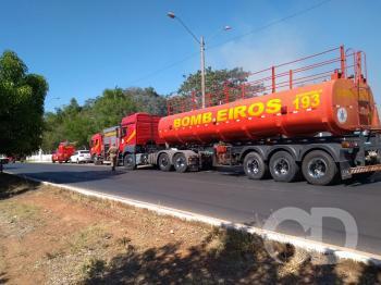 Inc&ecirc;ndio no Aeroporto de VG