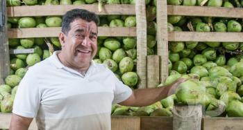 água de coco drive thru