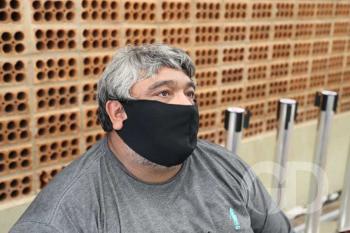 Fotos Vacinação / Centro de Eventos / Tumulto / Valdecir rodrigues