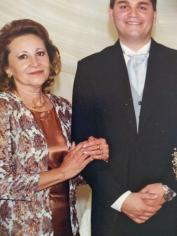 Danillo e a m&atilde;e 