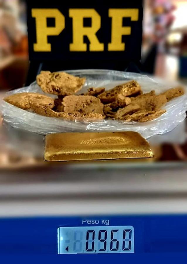 Mulher é presa com quase um quilo de ouro em ônibus Gazeta Digital