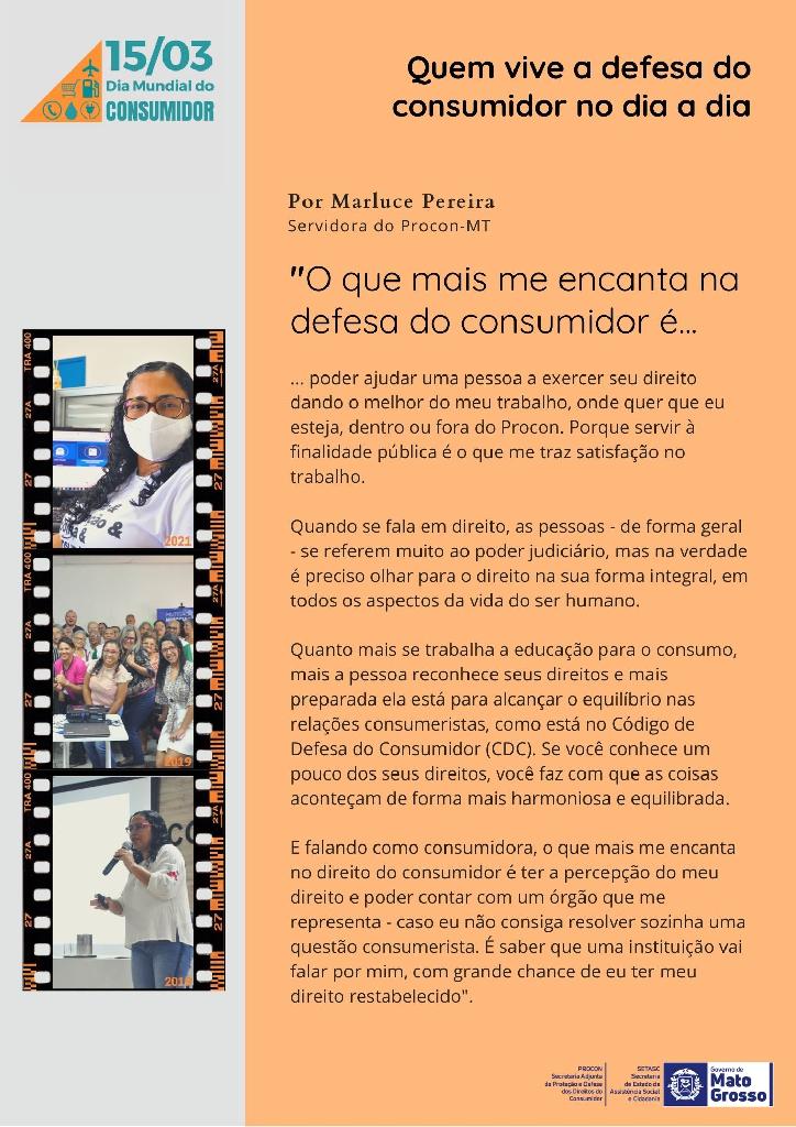 Depoimento Marluce Pereira