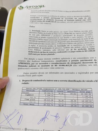 Confusão na Aprosoja