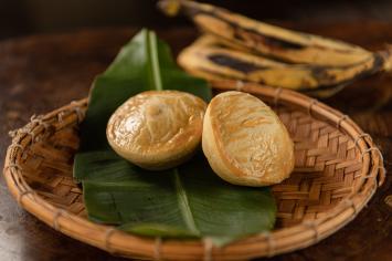 Empadas de carne seca com banana e carne seca com ab&oacute;bora