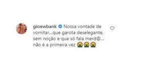 coment&aacute;rio gio ewbank