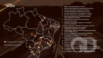Mapa Ferrovia