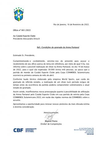 Nota CBF