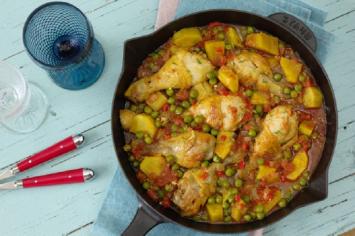 Frango Guisado a Portuguesa