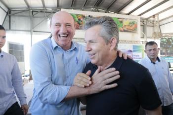 Neri Geller e Mauro Mendes