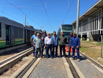 Comissão do Rio visita vagões do VLT