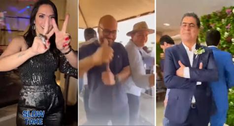 Políticos de MT dão 'close' e posam para a Câmera 360º