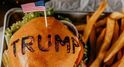 Reprodução/Facebook Trump Burger Of Bellville