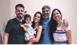  Márcio filhos e neta