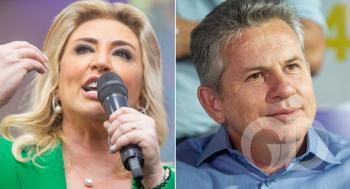 Mauro Mendes e Marcia Pinheiro  