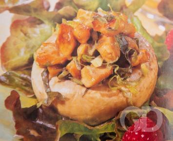 Salada de cogumelo 