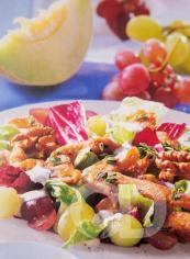 Salada de peito de peru