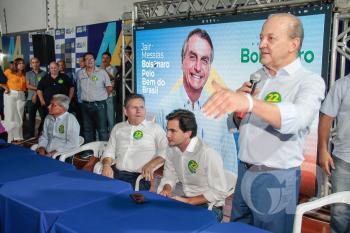 Otaviano Pivetta, Mauro Mendes e Fabio Garcia