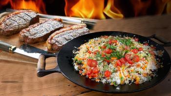 Picanha com arroz