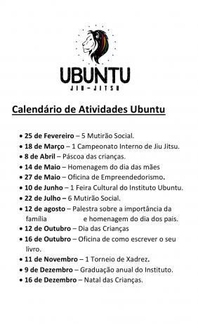 programação 