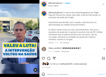 Políticos reagem a intervenção