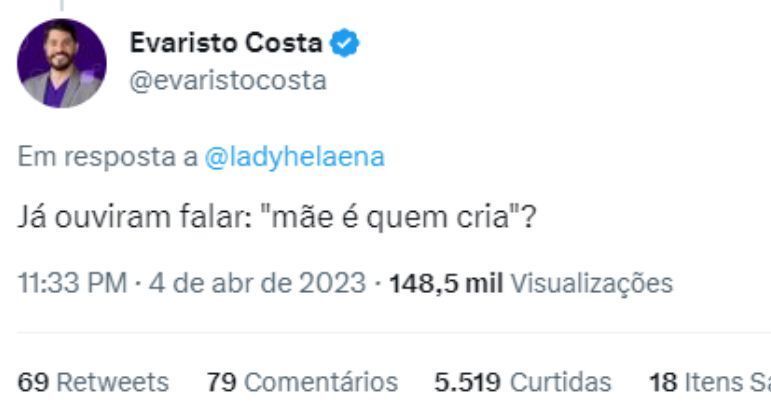 evaristo costa