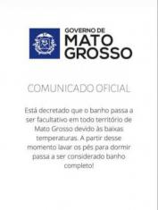 Montagem banho ponto facultativo meme