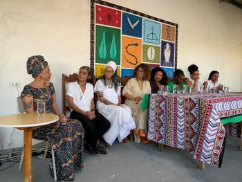 Roda de conversa no ilê
