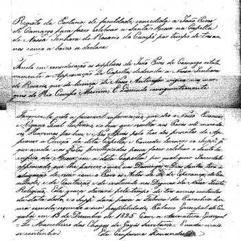 documento da igreja nossa senhora do rosário