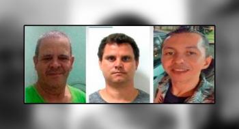 Nilson Nogueira, Márcio Rogério Carneiro e Elizeu Rosa Coelho motoristas de aplicativo	