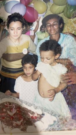 dia das m&atilde;es Karine Fernanda Dal Lago Vaz, 22, Adriana Dal Lago Barela Vaz, 49. K