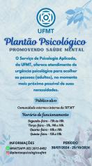 plantao psicologico ufmt