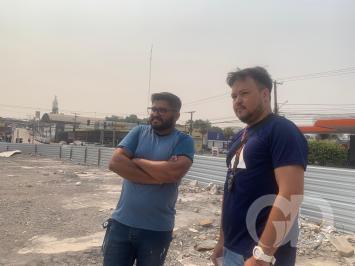 Comerciantes do Shopping Popular 