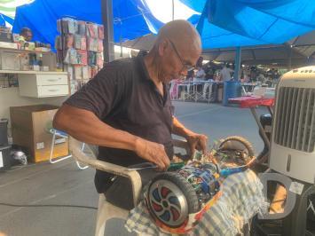 Comerciantes do Shopping Popular 