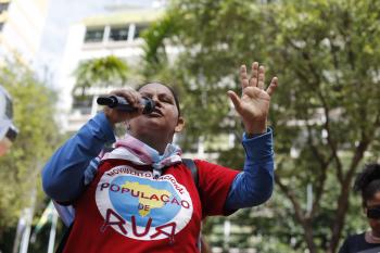 Banquetaço - Fórum população de Rua